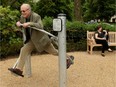 Pensioners exercise in London's first "Senior Playground." Research confirms the benefits of making healthy lifestyle choices, and provides motivation for making small but important changes.