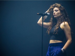 Lorde at the Osheaga music festival in 2014: Three years after Pure Heroine, New Zealand singer assures fans another album is on the way.