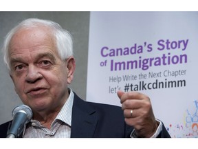 Minister of Immigration John McCallum in Vancouver in mid-August. He has said that a lot more immigrants will be needed to fill projected labour shortages over the coming years.