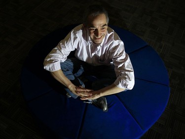 Patrick Pichette, CFO of Google, at the company's Montreal office in 2010.