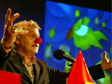 Just for Laughs founder Gilbert Rozon was in a party mood in 2002 when he announced the lineup for the 20th edition of the comedy festival.