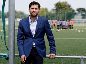 "when you see the team perform and win on game day, it’s a wonderful feeling," says Impact technical director Adam Braz, at the team's training facility in Montreal on Wednesday, Aug. 10, 2016.