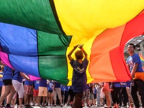 Pride parades can be enjoyed at any age, as author Robin Stevenson teaches readers in her colourful book.