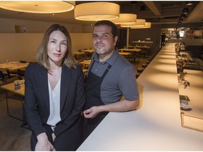 Mélanie Blanchette and chef Antonio Ferreira of Cadet distinguished themselves at Bouillon Bilk.