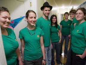 Katimavik participants  in 2009 at their residence in Montreal.