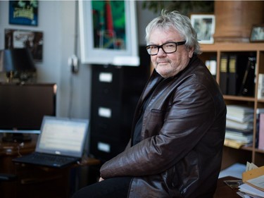 Goldbloom Award recipient Kevin Tierney at his office in Montreal in 2013. Tierney produced the 2006 film Bon Cop, Bad Cop.