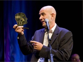 The Festival des films du monde's World Competition will include Everybody Happy by Belgian filmmaker Nic Balthazar, seen accepting an award for his film Ben X at the 2007 edition of the festival.