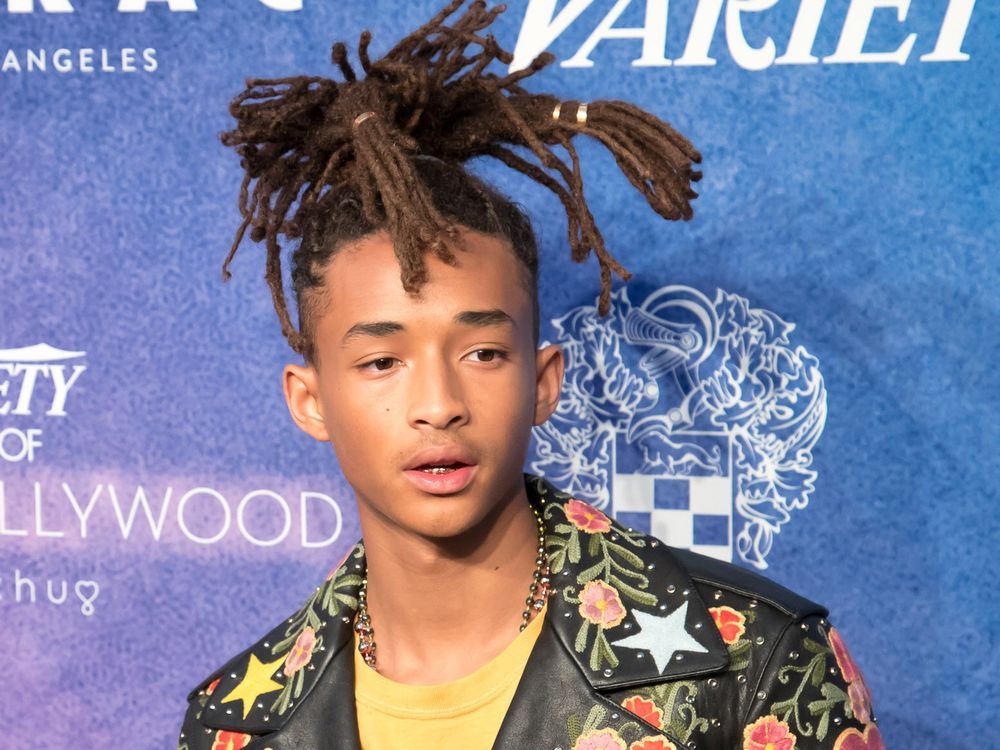 Jaden Smith attended prom in a white Batman outfit