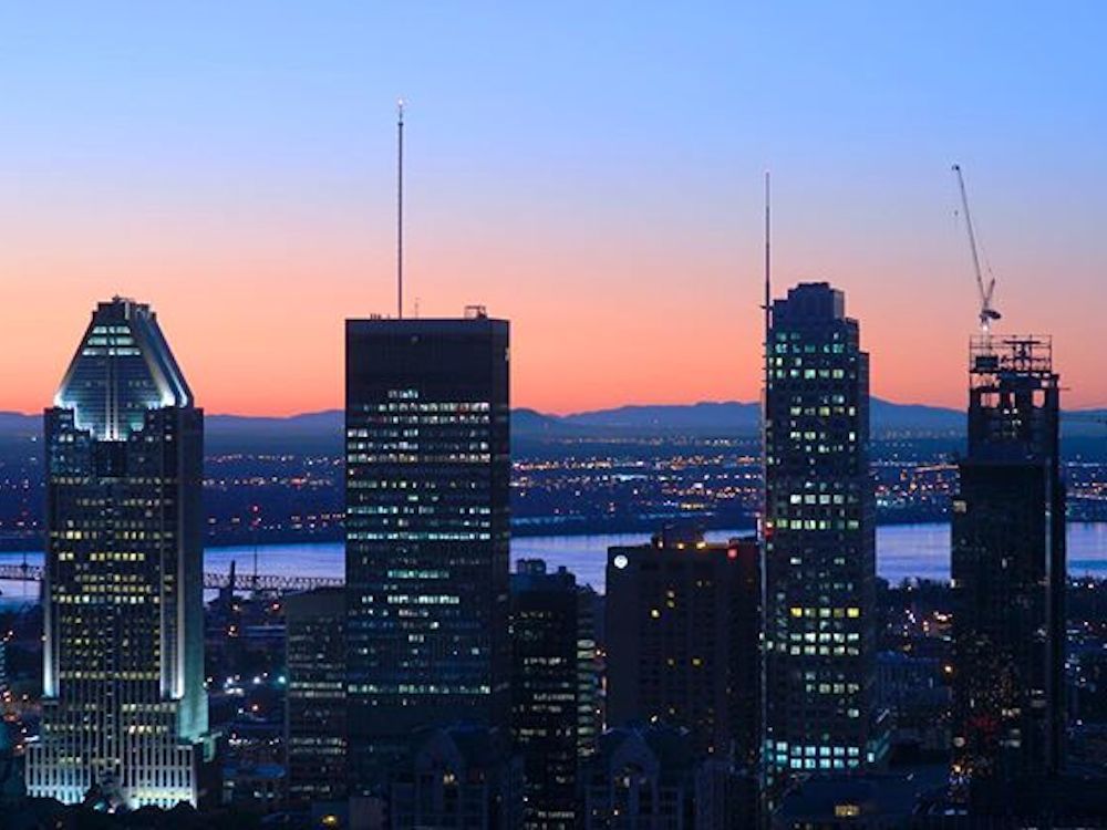 Montreal this morning It's still summer in the city Montreal Gazette