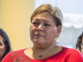 Viviane Michel, president of the Quebec Native Women Inc.