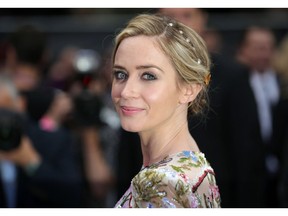 Despite her beauty, Emily Blunt "does the most extraordinary job" in the role, says Paula Hawkins, author of the bestselling novel The Girl on the Train.