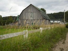 A farm near Ripon, 150 kilometres west of Montreal, in 2014.