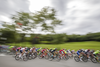 The peloton makes its way through Park avenue as they take part in the Montreal edition of the Grand Prix Cycliste in Montreal on Sunday, September 11, 2016.