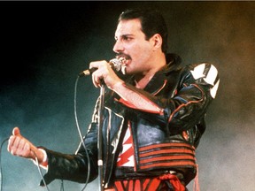 Freddie Mercury, pictured in 1985, will forever be associated with rock.