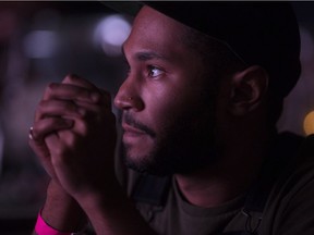 Kaytranada watches a performance at the 2016 Polaris Music Prize in Toronto on Monday, September 19, 2016.