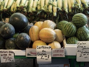 Enjoy the last of Quebec-grown foods like corn and cantaloupe before they dwindle away for another year.