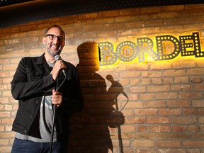 Martin Petit, actor, comic and co-founder of Bordel Comedy Club in 2016.