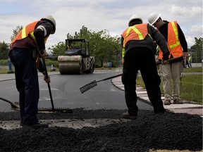 Roadwork across the island will complicate driving Thursday night.