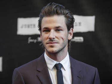 Actor Gaspard Ulliel poses for photos on the red carpet before the Montreal premiere of his film Juste la fin du monde (It's Only the End of the World), directed by Xavier Dolan, at the Théâtre Outremont in Montreal on Monday, September 12, 2016.