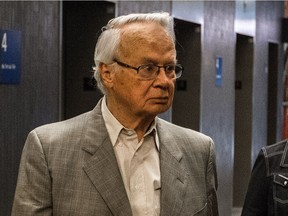Jacques Corriveau is seen at the Palais de Justice in Montreal, on Tuesday, Sept. 13, 2016.