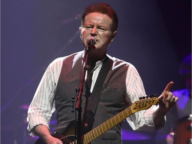 Don Henley in performance at the Bell Centre in Montreal on Wednesday, Sept. 14, 2016.