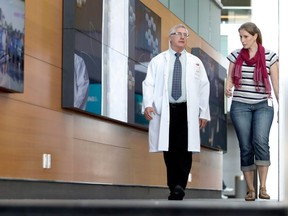 The study on dementia being launched Wednesday "represents the Canadian government realizing it’s time to step up to the plate and create a national dementia strategy,” says Jewish General Hospital neurologist Howard Chertkow, who will oversee the study. Chertkow is pictured with Randy Pilon, the project's clinical co-ordinator.