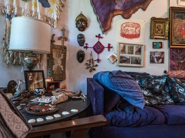 The living room. (Dave Sidaway / MONTREAL GAZETTE)