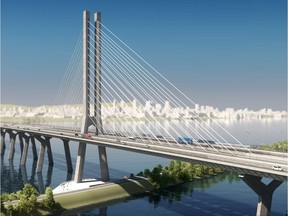 A sketch of the new Champlain Bridge.