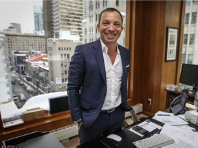 Mitch Garber, CEO of Caesars Acquisition Co., at his office overlooking Ste-Catherine St. in Montreal Tuesday February 24, 2015.