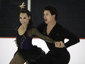 Tessa Virtue, and Scott Moir compete in the Autumn Classic International in Montreal on on Thursday, September 29, 2016.