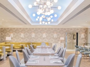The newly reimagined Signatures restaurant serves contemporary Canadian-inspired cuisine.