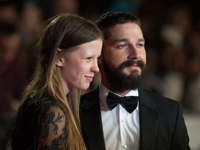 The legitimacy of Mia Goth and Shia LaBeouf's wedding, conducted by an Elvis impersonator, is being called into question for some reason.
