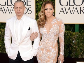 Jennifer Lopez and Casper Smart, seen at Golden Globes in 2013, split last summer after about five years together.