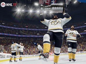 EA Sports simulated the coming season on its NHL 17 video game and has P.K. Subban and the Predators winning the Cup at the Bell Centre.