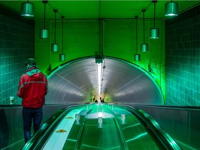 Beaudry station, on the métro's Green Line.