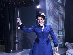 Joëlle Lanctôt plays Mary Poppins at Théâtre St-Denis in June 2016. A song made famous in the 1964 movie version was inspired by the songwriters' children having received a polio vaccination placed on a sugar cube.