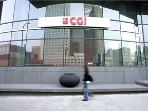 Exterior of CGI office on René-Lévesque Blvd. in Montreal.