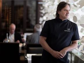 Daniel Vézina, restaurateur, chef, television show star and cookbook author, at his Montreal restaurant, Restaurant Laurie Raphaël Montreal, in 2016.