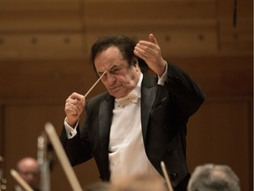 Charles Dutoit (seen conducting the OSM at Maison symphonique in February 2016).