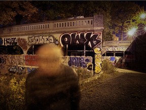 The former Wellington tunnel, at the foot of the Wellington bridge in Montreal.