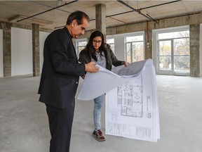 Building owner Vinod Kapoor and business manager/daughter Shabri Kapoor had big plans for moving a restaurant to their new building on Notre Dame St. W. in Montreal.