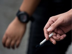Reducing the number of smokers in the province to 10 per cent of the population (from about 20 per cent) is one goal of a public health policy launched In October.