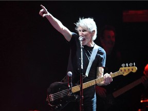 Roger Waters performs at the Desert Trip festival in Indio, Calif., on Oct. 9, 2016.