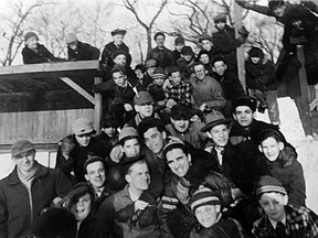 Some of the students at the Montreal Institute for the Deaf, in the late 1940s. The Clercs de Saint-Viateur, the religious order that ran the school in Villeray, has agreed to pay $20 million of the $30 million class action settlement to victims of sexual abuse at the school.