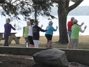 Tai chi in the park: Adding a social component to a workout can make exercise more enjoyable. Community centres often offer a large selection of classes with discounts for seniors.