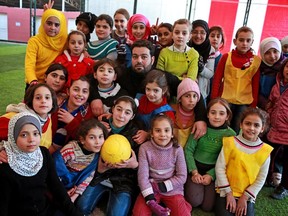 The Al Salam School for Refugees in Reyhanli, Turkey now welcomes 1,860 kids every day. Founded by a Quebec pharmacist, it's supported by the Syrian Kids Foundation in Montreal through private donations, as well as bake sales at Concordia.