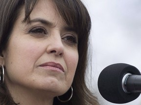 Parti Québécois MNA Véronique Hivon in May: Hivon had to abandon her campaign to be PQ leader for health reasons.