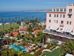 La Valencia is a landmark Pacific Coast resort in southern California.