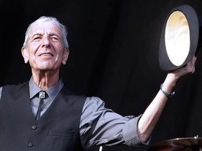 Leonard Cohen on July 20, 2008.