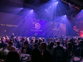 BEYOND A PARTY: Over 700 stylish supporters descended upon Arsenal for the Cedars Cancer Foundation’s 50th-anniversary “Go Beyond” Ball.
